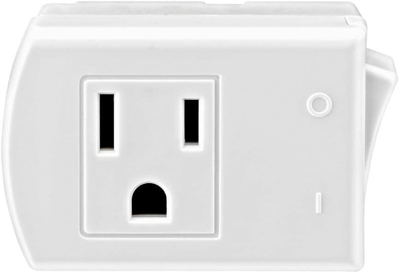 Leviton 1470-W 15 Amp, 125-Volt AC 3-Wire Grounded Switch Tap ...