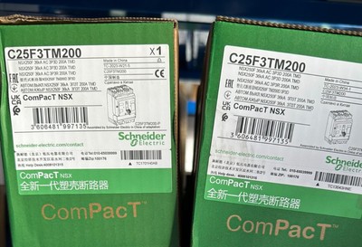 1pc New  NSX250F 36kA AC 3P3D 200A TMD  Schneider C25F3TM200