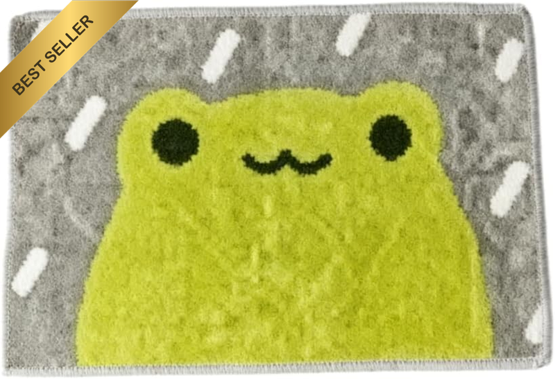 Bath Mat Cute Shower Rug, Luxury Shaggy High Absorbent and anti Slip, Machine Wa