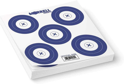 Targets 17 Inch Archery NFAA Official Size 5 Spot 100 Pound Card Stock Paper Tra