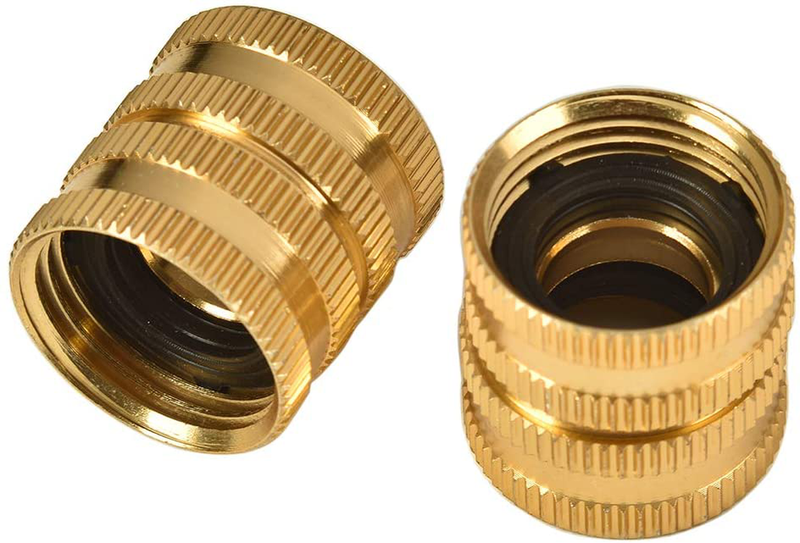 Connector With Dual Swivel For Male Hose To Mal