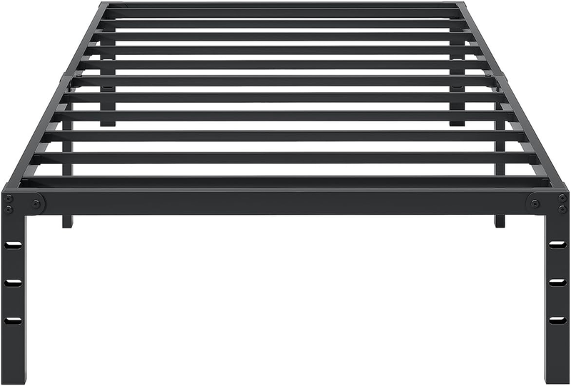Metal Bed Frame-Simple and Atmospheric Metal Platform Bed Frame, Storage Space u