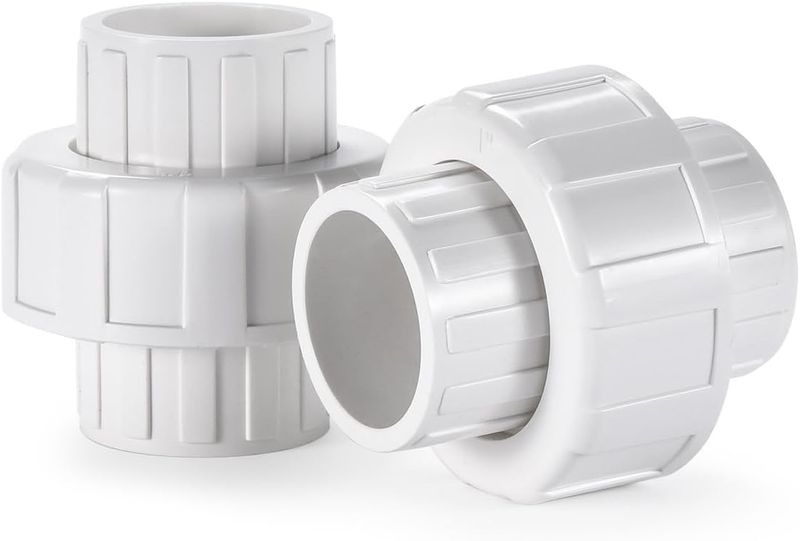 1-1/4" PVC Union Coupling Pipe Fitting,1-1/4" PVC Slip Union Schedule 40, PVC Ad