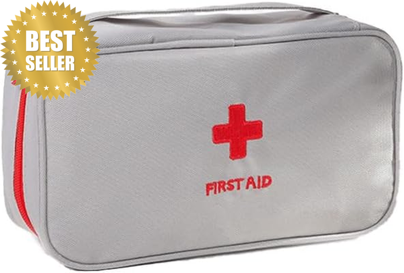 Portable Empty Emergency First Aid Box Pack Outdoor Camping Survival Bag - Compa