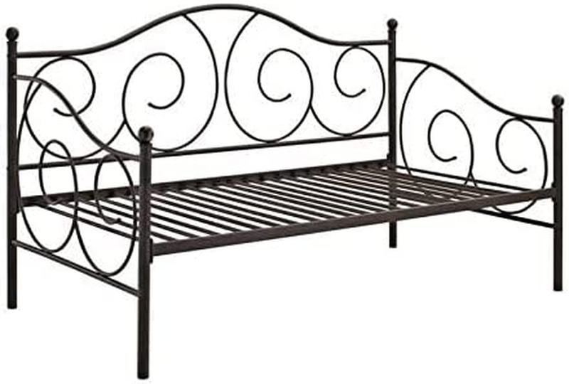 DHP Victoria Daybed, Full Size Metal Frame, Multi-Functional