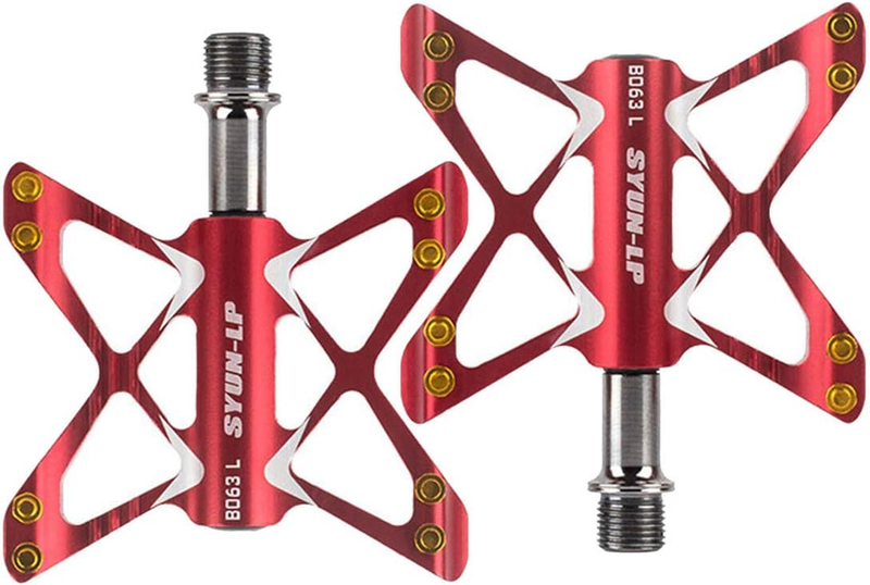 Bike Pedals for cycling Road Mountain Bike Platform Pedals Flat Sealed  9/16