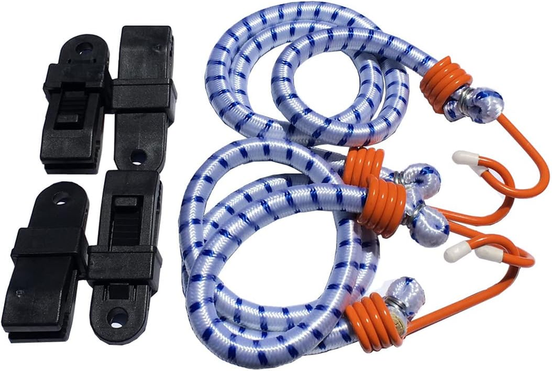 Allguard Gust Strap Wind Protector Kit – Heavy-Duty Car Cover Straps with Bungee