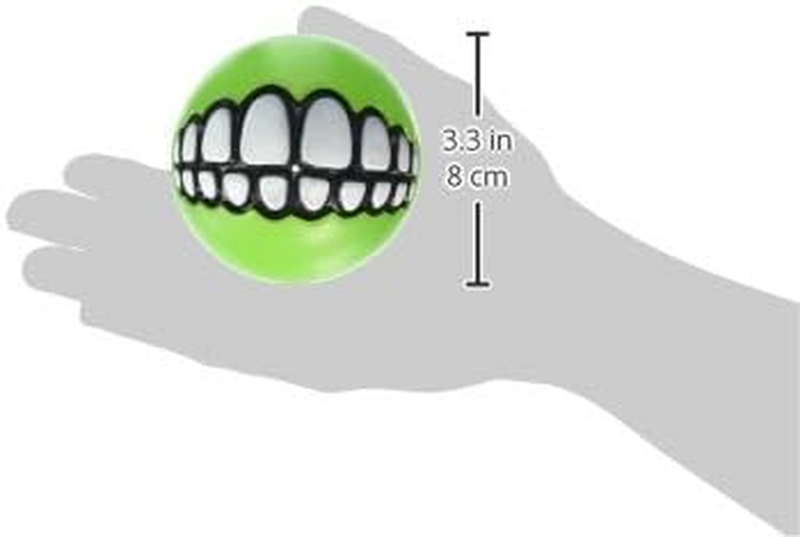 Fun Dog Treat Ball in Various Sizes and Colors, Large, Lime