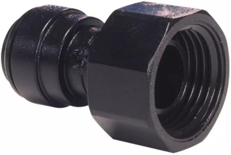 John Guest Raccordo A Innesto 3/8” - Filetto BSP 1/2” Per Rubinetti, Adattatore Originale - 3