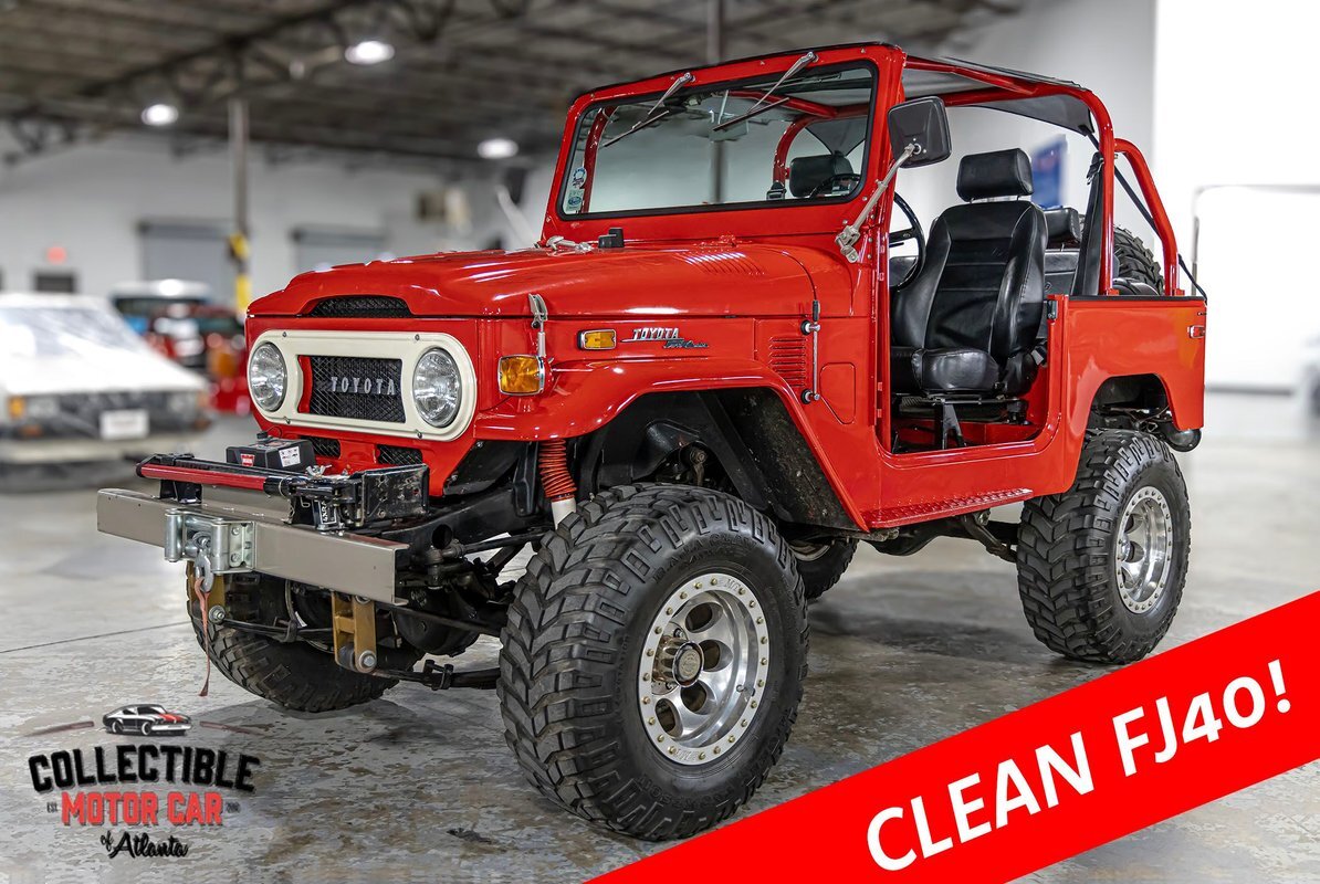 SUPER CLEAN FJ40, RECENT RESTORATION, 3-SPD MANUAL, NUMBERS MATCHING, 4K MILES!