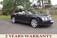 2007 Bentley Continental 6.0 W12 GTC Auto 4WD Euro 4 2dr CONVERTIBLE Petrol Auto