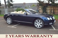 2007 Bentley Continental 6.0 W12 GTC Auto 4WD Euro 4 2dr CONVERTIBLE Petrol Auto