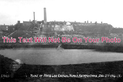 YO 4372 - White Lee Chemical Works Explosion Disaster, Yorkshire 1914