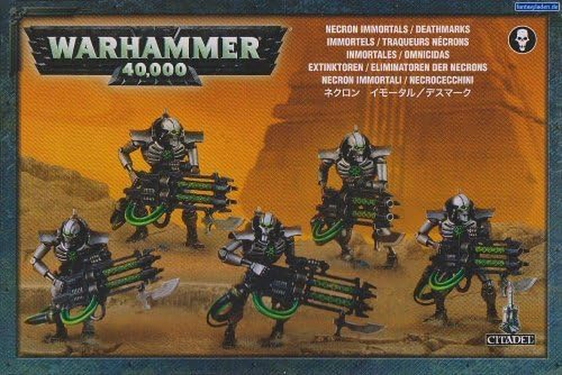 99120110035" Warhammer 40,000 Necron Immortals/Deathmarks Ga