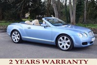 2007 Bentley CONTINENTAL GTC 6.0 W12 2dr Auto CONVERTIBLE PETROL Automatic