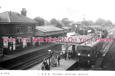 HA 4628 - Botley Railway Station, Hampshire c1914