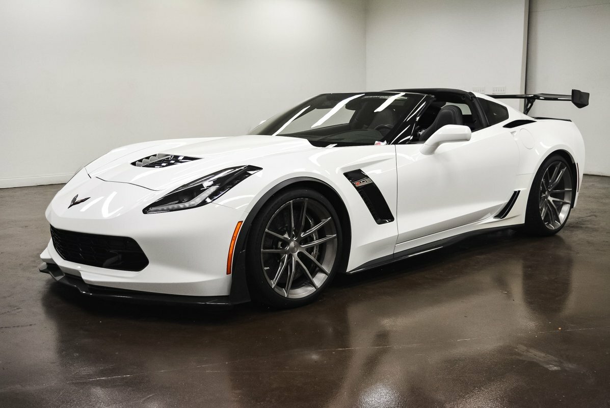 2015 White Corvette Z06 2LZ For Sale Sherman, Texas Dealer