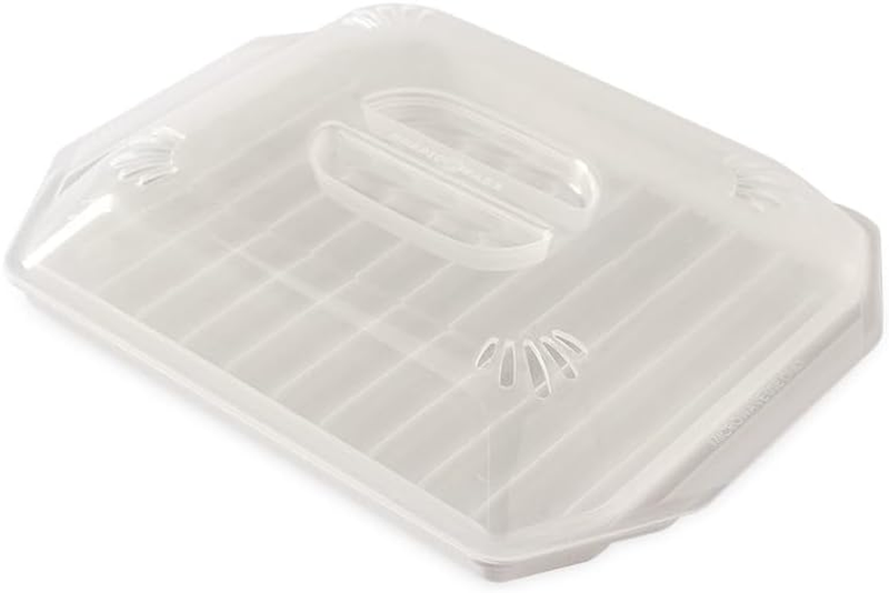 Nordic Ware Bacon Rack with Lid, 10.25X8X2 Inches