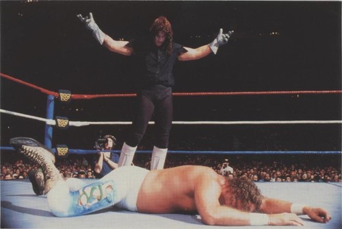 1999 Comic Images WWF WrestleMania Live! - Jake "The Snake" Roberts Undertaker #12