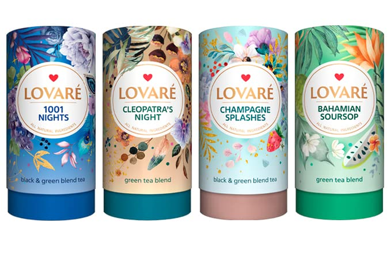 Blend Assorted 4 Sets Of Loose Leaf Tea By Lovare