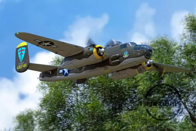 Freewing RC Plane Warbird Flightline 1600Mm Wingspan B25 B-25 MITCHELL PNP Retra