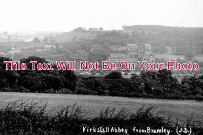 YO 1928 - Kirkstall Abbey, Leeds, Yorkshire