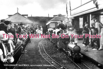 HA 4315 - Childrens Railway, Southsea Common, Hampshire c1930