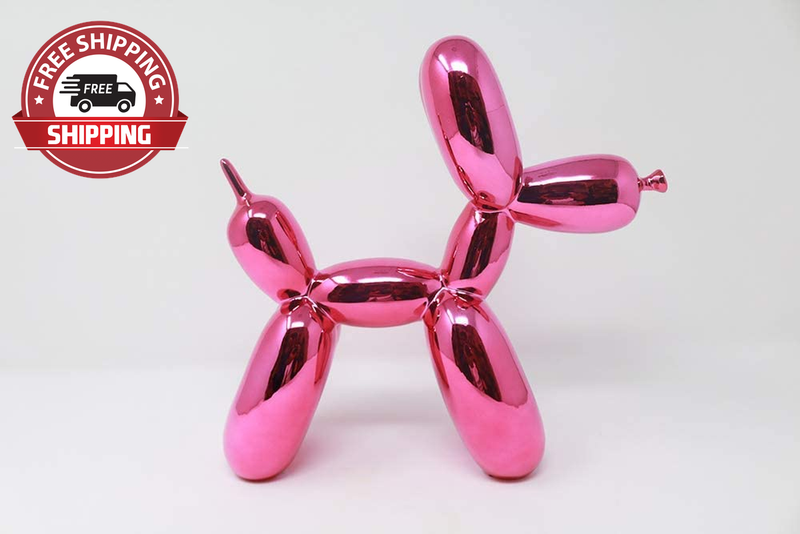 人気商品 通販 緑の木製品 風船犬 大きい 犬彫刻 10 H 9 5 L 3 W 売れています Conquistaremcasa Com Br