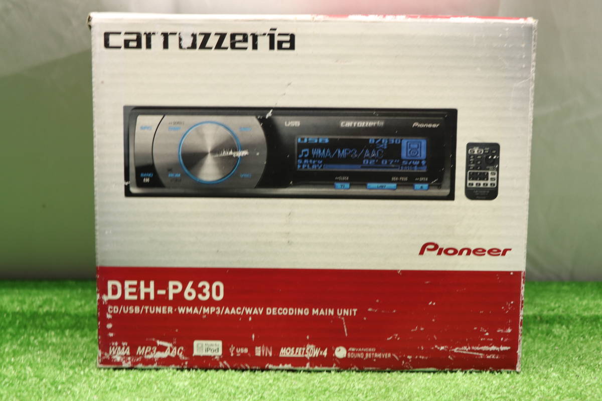 【希少良好固体】carrozzeria DEH-P630 ジャンク扱い carrozzeria DEH-P630 CD/USB/チューナー メインユニット