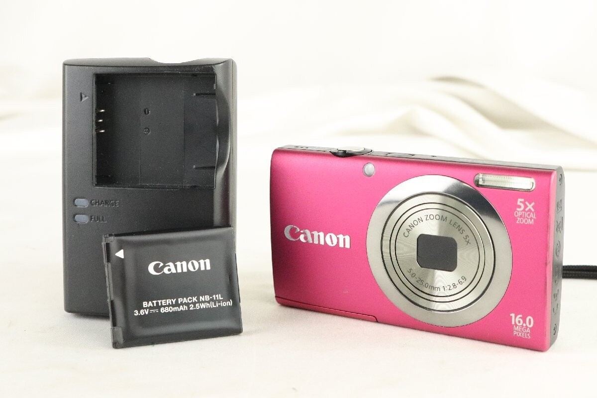 ✨【Canon PowerShot A2300 ピンク】✨ MINT] Canon PowerShot A2300 Pink 16.0 MP Digital Camera