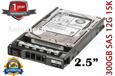 Dell 0RVDT 300GB 15K SAS 2.5