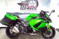 2017 KAWASAKI Z1000SX WITH ONLY 6834 MILES AND KAWASAKI PANNIERS