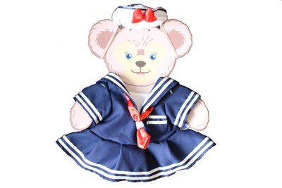 Hong Kong Disneyland HKDL Disney Duffy Sailor Outfit Costume for 17/" Plush