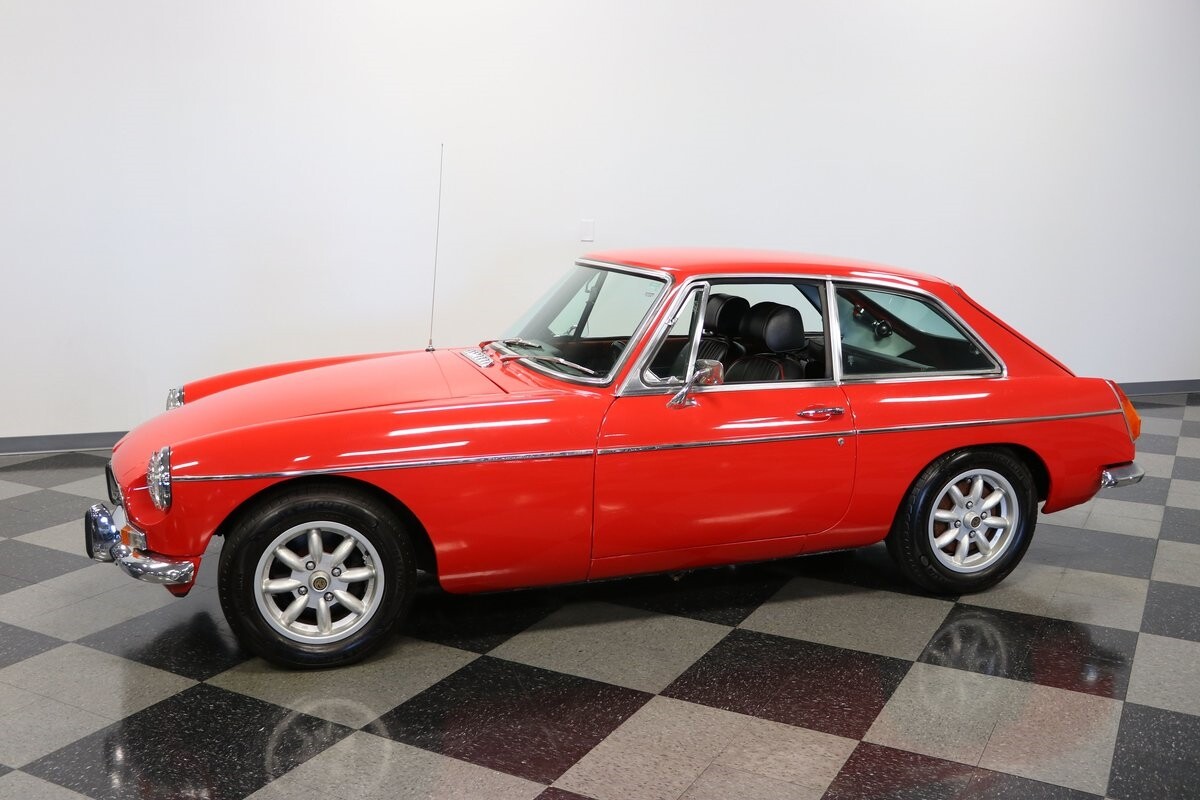 Classic Vintage British Coupe Manual Transmission Chrome Used Mg Mgb