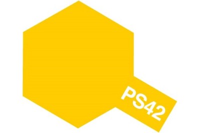TAMIYA 86042 Peinture Bombe PS-42 Jaune Translucide / Translucent Yellow