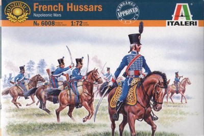 ITALERI 6008 1/72 Hussards Français Napoleonic French Hussars