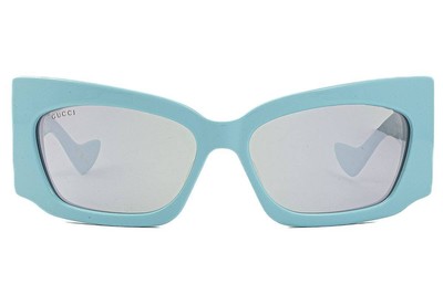GUCCI GUCCI GG1412S-005 BLUE SUNGLASSES