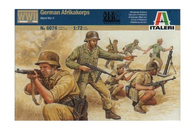 ITALERI 6076 1/72 German Afrikakorps WWII