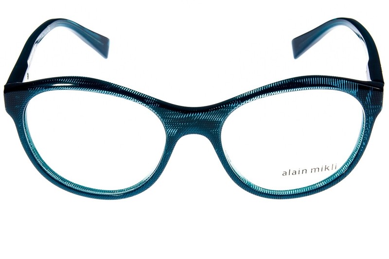 Nouveau Lunettes De Vue Alain Mikli Mod:A03075 Col : Teal New&Authentic