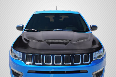 11-20 Jeep Grand Cherokee Hellcat Look Carbon Fiber Body Kit- Hood 115220