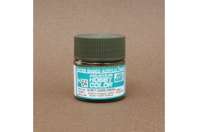 GUNZE Sangyo Mr Hobby Aqueous Color H64 RLM71 Vert Foncé – Dark Green
