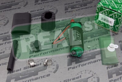 AEM 340LPH E85 Fuel Pump Kit 92-00 Civic D15Z1 D15B7 D15B8 D16Y Si B16A D16Z6