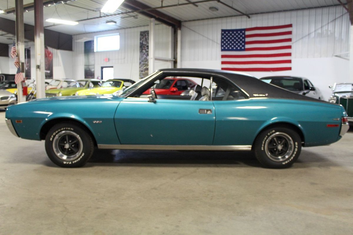 1969 Amc Javelin Sst 142475 Miles Alamosa Aqua Coupe 343 Cubic Inch V8