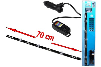 LED-Streifen- und Leisten 70 cm 12V-24V Universalstecker LEDs 12
