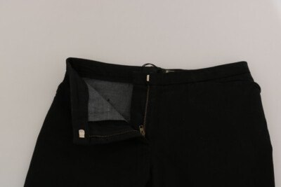 

Брюки JUST CAVALLI Черные прямые деловые брюки со средней талией IT42/ US8 / Рекомендуемая розничная цена 230 долларов США, Черный