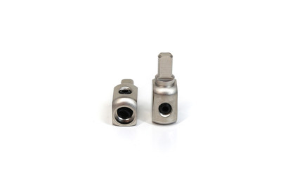 KnuKonceptz Set Screw Power / Ground 4 to 4 Gauge Adapter Pin 4 AWG Cable Pair