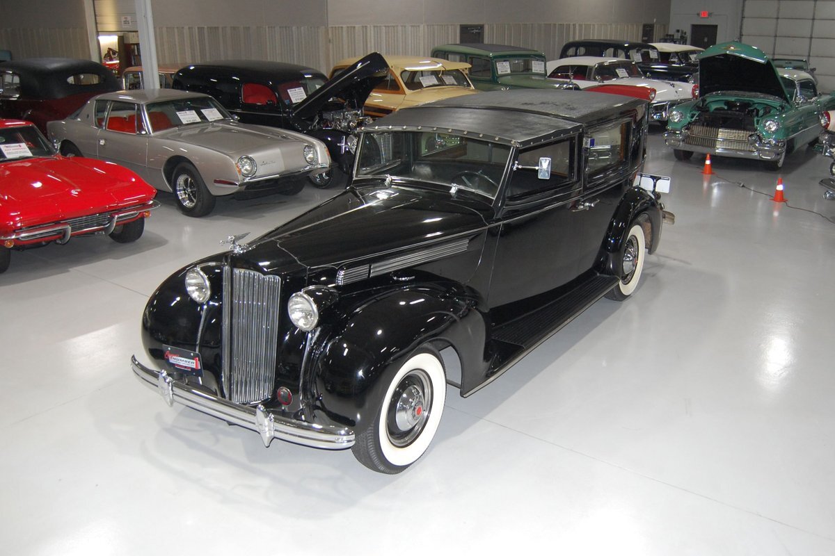 1938 Packard Rollston Eight 1668 All-Weather Panel Brougham - Ellingson Motorcar