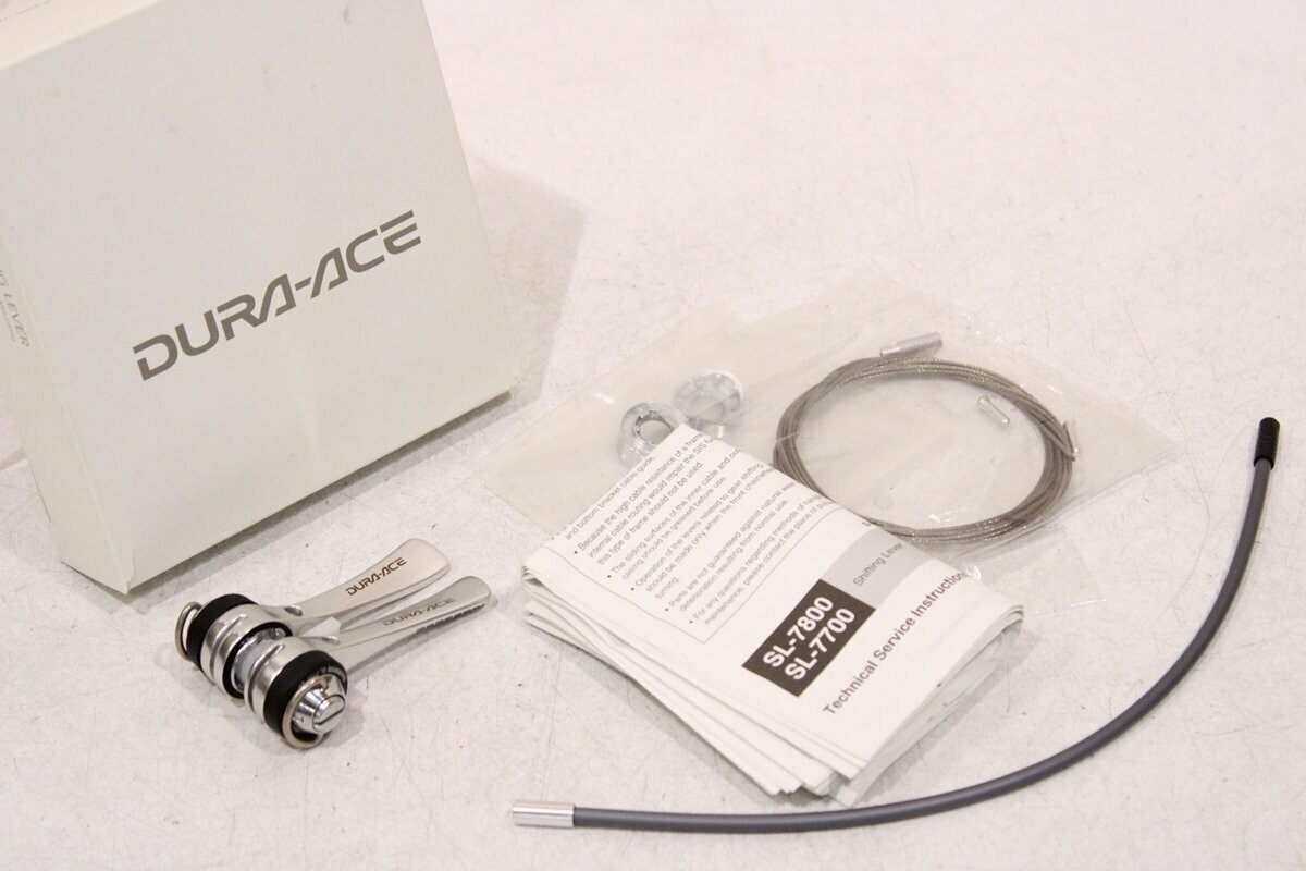 Shimano DURA-ACE SL-7700 Lever 9s Down Tube Shifter R+L Set