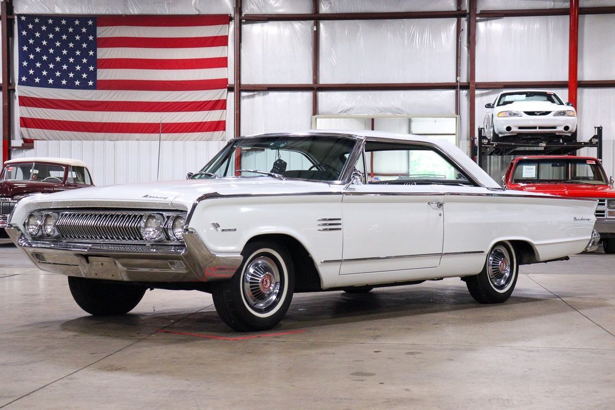 1964 Mercury Marauder Monterey 83876 Miles Polar White Coupe 390 V8 Manual