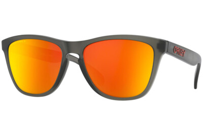 Oakley FROGSKINS Matte Grey Smoke w/Prizm Ruby Polarized OO9013-F8 55-17